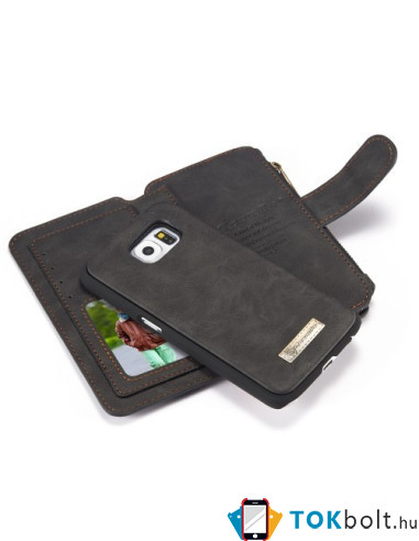CaseMe notesztok Samsung Galaxy S6 telefonhoz - FEKETE