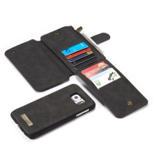 CaseMe notesztok Samsung Galaxy S6 telefonhoz - FEKETE