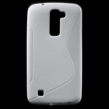 S-Line rugalmas tok LG K10 telefonhoz - FEHÉR