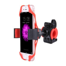 360 fokban forgatható kerékpáros telefon tartó iPhone 7 / 7 Plus / iPhone 6 / 6 Plus / iPhone 5 / 5C & 5s - PIROS