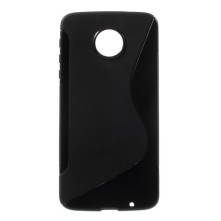 S-Line rugalmas tok Motorola Moto Z telefonhoz - FEKETE