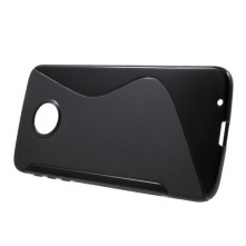 S-Line rugalmas tok Motorola Moto Z telefonhoz - FEKETE