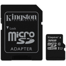 Kingston 32GB G2 Class 10 UHS-I microSDHC memóriakártya