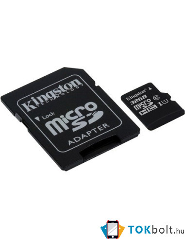 Kingston 32GB G2 Class 10 UHS-I microSDHC memóriakártya