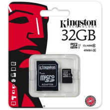 Kingston 32GB G2 Class 10 UHS-I microSDHC memóriakártya