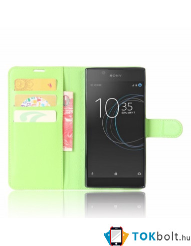 Notesz tok Sony Xperia L1 telefonhoz - ZÖLD