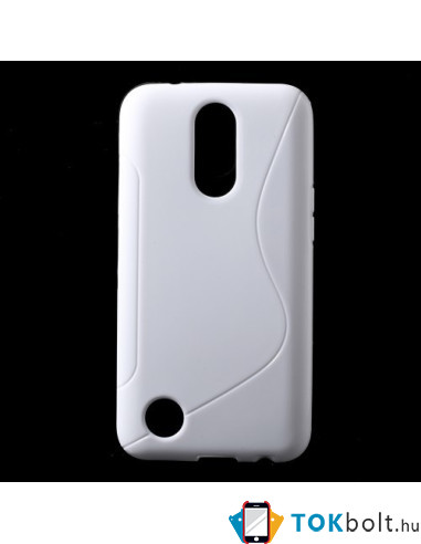 S-line rugalmas tok LG K10 (2017) telefonhoz - FEHÉR