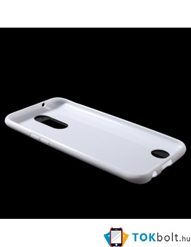 S-line rugalmas tok LG K10 (2017) telefonhoz - FEHÉR