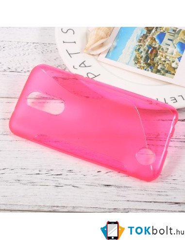 S-line rugalmas tok LG K10 (2017) telefonhoz - PINK