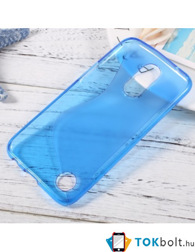 S-line rugalmas tok LG K10 (2017) telefonhoz - KÉK