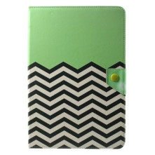 10 inches kiwizöld chevron univerzális kinyitható táblagép tok