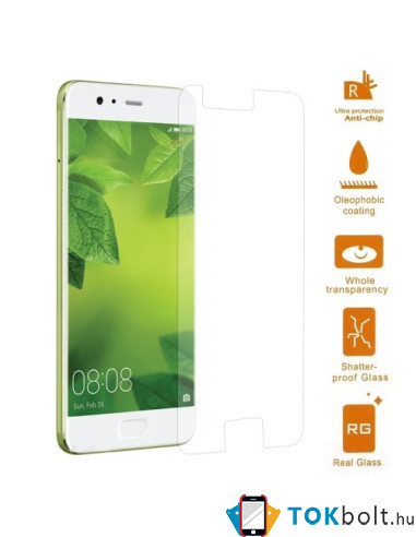 Kijelzővédő karcálló edzett üveg Huawei P10 típusú telefonhoz