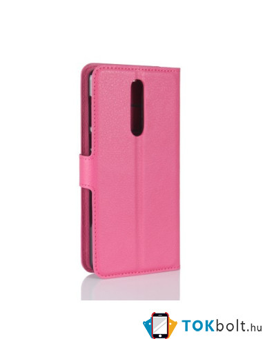 Notesz tok Nokia 8 készülékhez - PINK