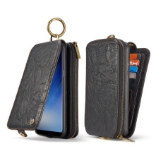 CaseMe notesz telefontok Samsung Galaxy S8 Plus telefonhoz - FEKETE