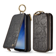 CaseMe notesz telefontok Samsung Galaxy S8 Plus telefonhoz - FEKETE