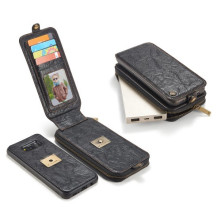 CaseMe notesz telefontok Samsung Galaxy S8 Plus telefonhoz - FEKETE