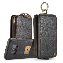 CaseMe notesz telefontok Samsung Galaxy S8 Plus telefonhoz - FEKETE