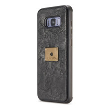 CaseMe notesz telefontok Samsung Galaxy S8 Plus telefonhoz - FEKETE