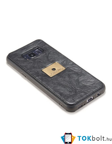 CaseMe notesz telefontok Samsung Galaxy S8 Plus telefonhoz - FEKETE