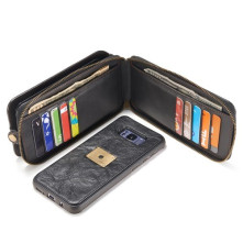 CaseMe notesz telefontok Samsung Galaxy S8 Plus telefonhoz - FEKETE