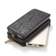 CaseMe notesz telefontok Samsung Galaxy S8 Plus telefonhoz - FEKETE