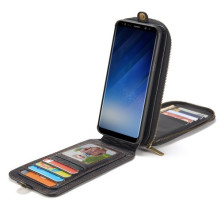 CaseMe notesz telefontok Samsung Galaxy S8 Plus telefonhoz - FEKETE