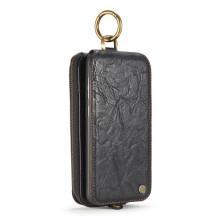 CaseMe notesz telefontok Samsung Galaxy S8 Plus telefonhoz - FEKETE