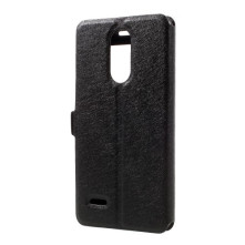 Két ablakos tok LG K8 (2017) telefonhoz - FEKETE