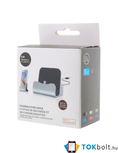 HOCO CW1 Micro USB dokkoló állomás töltős tartó - PEZSGŐ