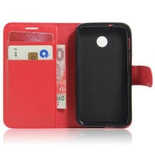 Notesz tok Vodafone Smart mini 7 telefonhoz - PIROS