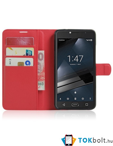 Notesz tok Vodafone Smart ultra 7 telefonhoz - PIROS