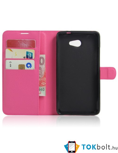 Notesz tok Vodafone Smart ultra 7 telefonhoz - PINK