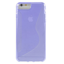 S-line rugalmas tok iPhone 8/7/6s/6 telefonhoz - LILA