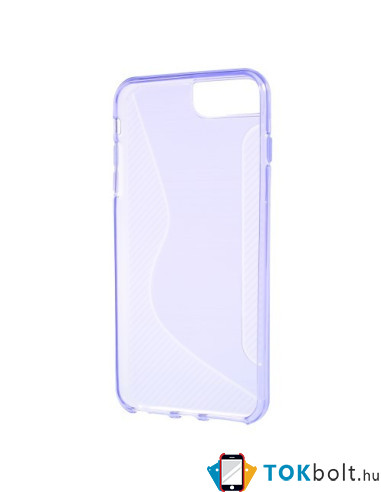 S-line rugalmas tok iPhone 8/7/6s/6 telefonhoz - LILA