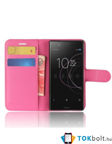 Notesz telefontok Sony Xperia XZ1 Compact telefonhoz - PINK