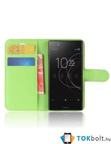 Notesz telefontok Sony Xperia XZ1 Compact telefonhoz - ZÖLD