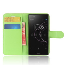 Notesz telefontok Sony Xperia XZ1 Compact telefonhoz - ZÖLD