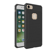 Apple iPhone 8 / 7 karbon mintás tok - SZÜRKE