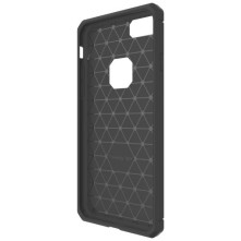 Apple iPhone 8 / 7 karbon mintás tok - SZÜRKE