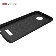 Motorola Moto Z karbon mintás tok - FEKETE