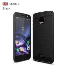 Motorola Moto Z karbon mintás tok - FEKETE