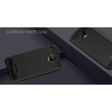 Motorola Moto Z karbon mintás tok - FEKETE
