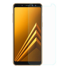 Kijelzővédő karcálló edzett üveg Samsung Galaxy A8 (2018) típusú telefonhoz