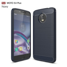 Motorola Moto E4 Plus karbon mintás tok - KÉK