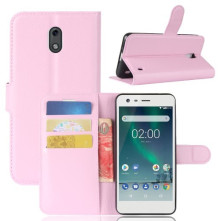 Notesz tok Nokia 2 telefonhoz - RÓZSASZÍN