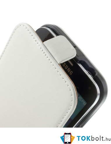 Samsung Galaxy S5 telefontok - elegáns - fehér - lenyitható