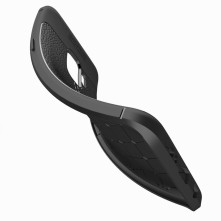 IVSO TPU rugalmas tok Samsung Galaxy S9 készülékhez - FEKETE