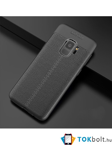 IVSO TPU rugalmas tok Samsung Galaxy S9 készülékhez - FEKETE