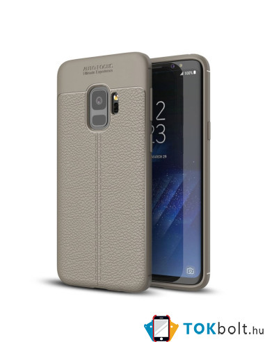 IVSO TPU rugalmas tok Samsung Galaxy S9 készülékhez - SZÜRKE