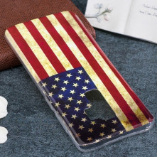 IMD mintás rugalmas TPU tok Samsung Galaxy S9 Plus készülékhez - AMERIKAI ZÁSZLÓS